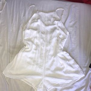 Honey Punch white romper